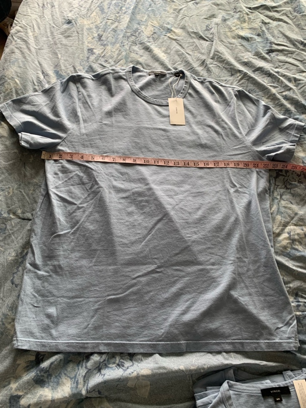 Vince Garment Dyed Crewneck Tee Short Sleeve
Color:
Washed Country Sky - Picture 3 of 8